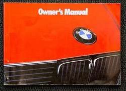 1990 BMW M3 Owner's Manual