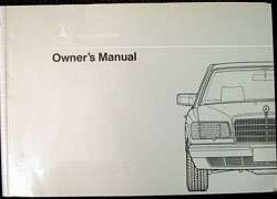 1991 Mercedes Benz 350SD & 350SDL Owner's Manual