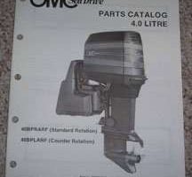 1990 OMC Sea Drive 4.0L Parts Catalog
