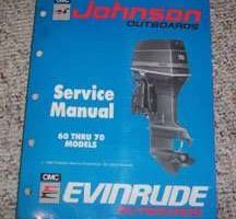 1990 Johnson Evinrude 60, 65 & 70 HP Models Service Manual
