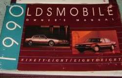 1990 Oldsmobile Eighty-Eight & Ninety-Eight Owner's Manual