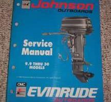 1990 Johnson Evinrude 10 HP Models Service Manual