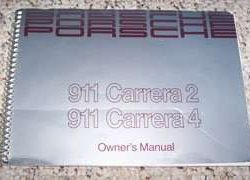 1990 Porsche 911 Carrera 2 & 911 Carrera 4 Owner's Manual