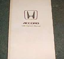 1990 Honda Accord Owner's Manual