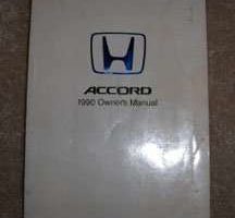 1990 Honda Accord Coupe Owner's Manual