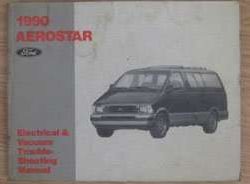 1990 Ford Aerostar Electrical Wiring Diagrams Troubleshooting Manual