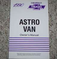 1990 Chevrolet Astro Owner's Manual