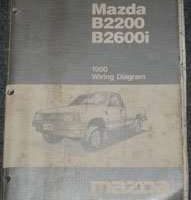 1990 Mazda B2600i & B2200 Truck Wiring Diagram Manual