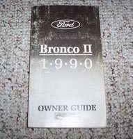 1990 Ford Bronco II Owner's Manual