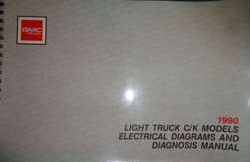 1990 GMC Sierra C/K Truck Electrical Diagrams & Diagnosis Manual