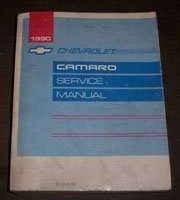 1990 Chevrolet Camaro Service Manual