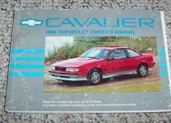 1990 Chevrolet Cavalier Owner's Manual