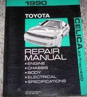 1990 Toyota Celica All-Trac 4WD Service Repair Manual