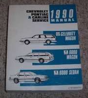 1990 Chevrolet Celebrity Wagon Service Manual