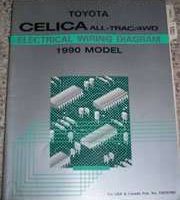 1990 Toyota Celica All-Trac 4WD Electrical Wiring Diagram Manual