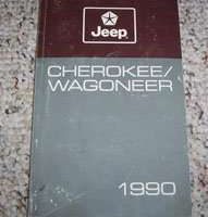 1990 Jeep Cherokee & Wagoneer Owner's Manual