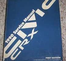 1990 Honda Civic CRX Service Manual