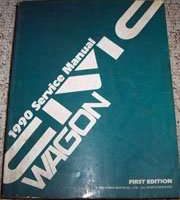 1990 Honda Civic Wagon Service Manual