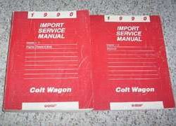 1990 Dodge Colt Wagon Service Manual