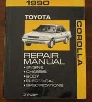 1990 Toyota Corolla Service Repair Manual