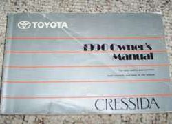1990 Toyota Cressida Owner's Manual