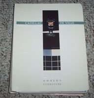 1990 Cadillac Deville Owner's Manual