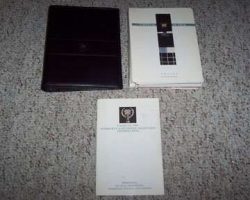 1990 Cadillac Deville Owner's Manual Set