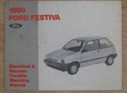1990 Ford Festiva Electrical Wiring Diagrams Troubleshooting Manual