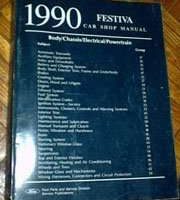 1990 Ford Festiva Service Manual