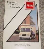 1990 GMC Forward Control Chassis Owner's Manual