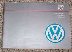 1990 Volkswagen Fox Owner's Manual