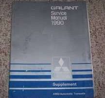 1990 Mitsubishi Galant AWD/Automatic Transaxle Service Manual Supplement