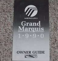 1990 Mercury Grand Marquis Owner's Manual
