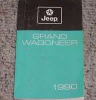 1990 Jeep Grand Wagoneer Owner's Manual