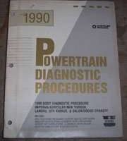 1990 Dodge Dynasty Body Powertrain Diagnostic Procedures