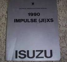 1990 Isuzu Impulse Electrical Wiring Diagram Troubleshooting Manual