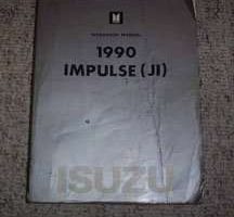 1990 Isuzu Impulse Service Manual