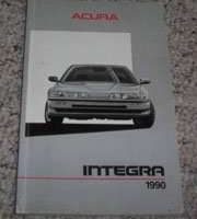 1990 Acura Integra 4 Door Owner's Manual
