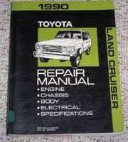 1990 Toyota Land Cruiser Service Repair Manual