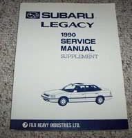 1990 Subaru Legacy Service Manual Supplement