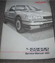 1990 Acura Legend Coupe Service Manual