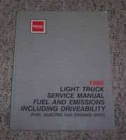 1990 GMC Sierra Fuel & Emissions Including Driveablity Service Manual