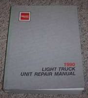 1990 GMC Light Duty Truck Unit Repair Manual