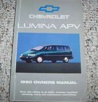 1990 Chevrolet Lumina APV Owner's Manual