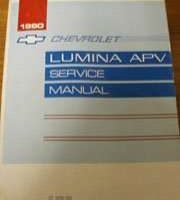 1990 Chevrolet Lumina APV Service Manual