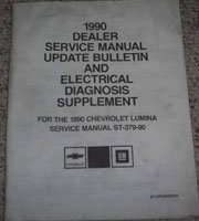 1990 Chevrolet Lumina Dealer Service Manual Update & Electrical Diagnosis Supplement