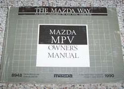 1990 Mazda MPV Owner's Manual