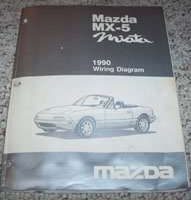 1990 Mazda MX-5 Miata Wiring Diagram Manual