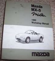 1990 Mazda MX-5 Miata Workshop Manual Binder