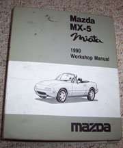 1990 Mazda MX-5 Miata Workshop Manual Binder - DIY Repair Manuals